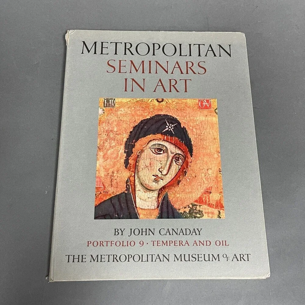 Metropolitan Museum Seminars in Art Book Color Prints John Canaday Portfolio 9